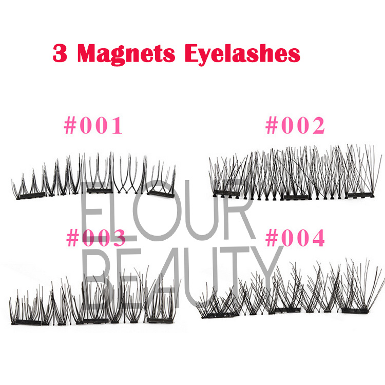 Perfect 3 magnets fuller eyelashes China manufacturer EA119